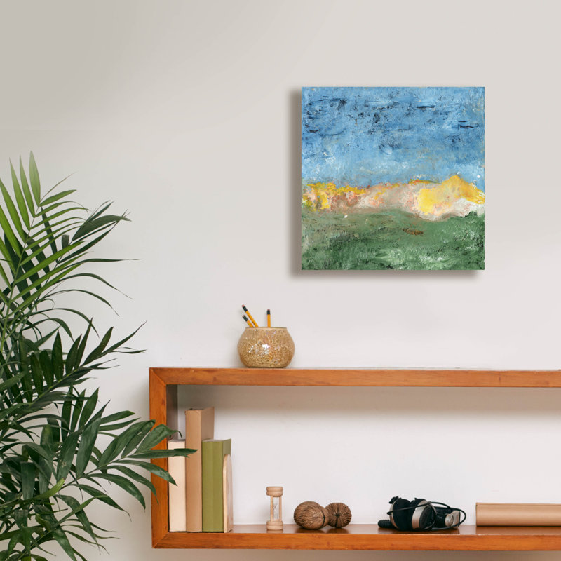  «Isle Of Skye 2» par Alicia Longley, art mural sur toile, 12 po x 12 po, H 12 po x l 12 po