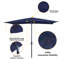Parasol de marché rectangulaire 10 pi x 6,5 pi Aldershot-1802626902
