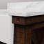 Meuble-lavabo de comptoir en marbre blanc Carrare 30 po Keighley-1641853729-1641853743