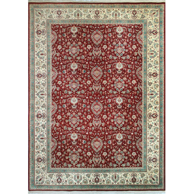 Massimo One-of-a-Kind 11' X 15'2" New Age Wool Area Rug in Red