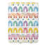 Rayures colorées - couverture en sherpa de qualité supérieure 1 pièce-99153321