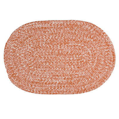 Traver Tweed Indoor/Outdoor Oval Door Mats