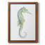 Watercolor Seahorse I, toile encadrée de qualité supérieure - prête à être accrochée-832060756