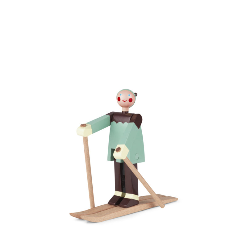 The Skier Boje Figurine