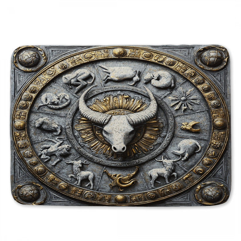 Tapis de bain Zodiac Astrology, L 24 po x l 17 po