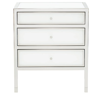 Blanca 26'' W Metal Nightstand