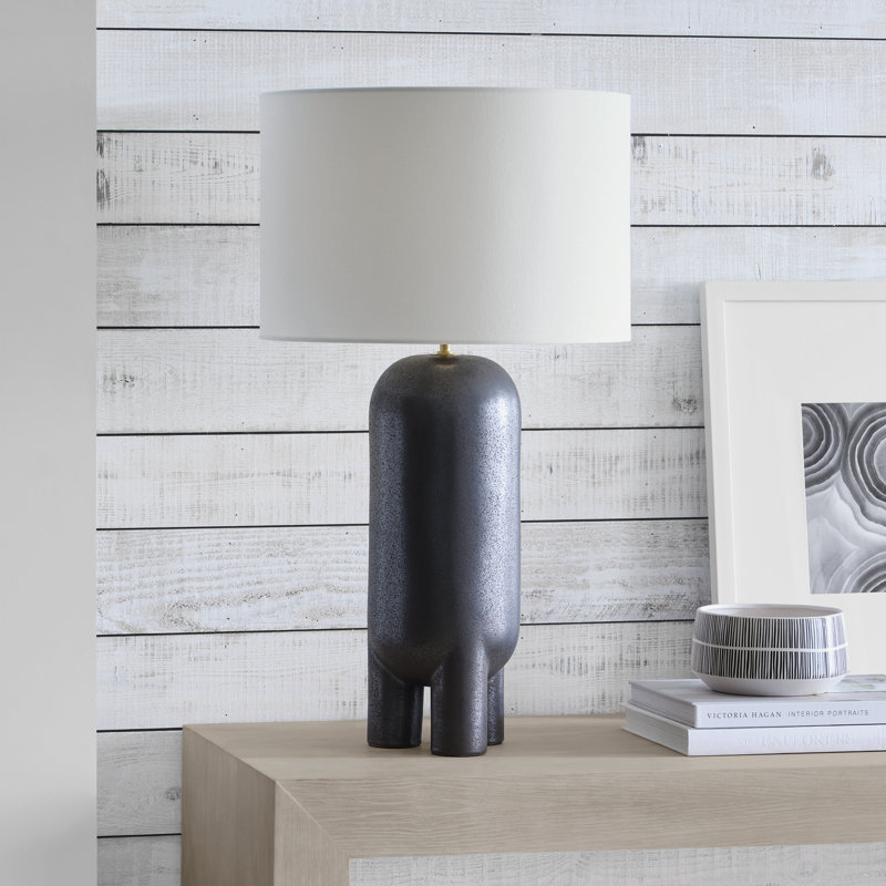 Kelly Wearstler Chalon Large Table Lamp, Matte Black