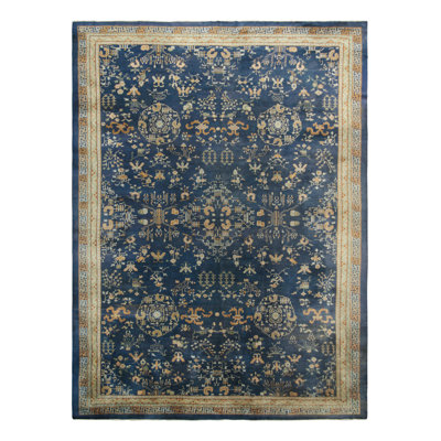 One-of-a-Kind 13’4”x17’10” Hand Knotted Area Rug