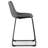 Upholstered Counter Stool with Metal Frame-368227588-339263132
