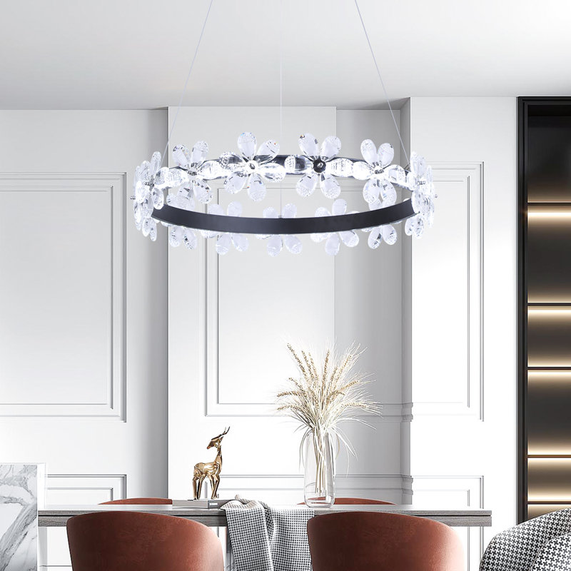 Buckhead LED Wagon Wheel Chandelier