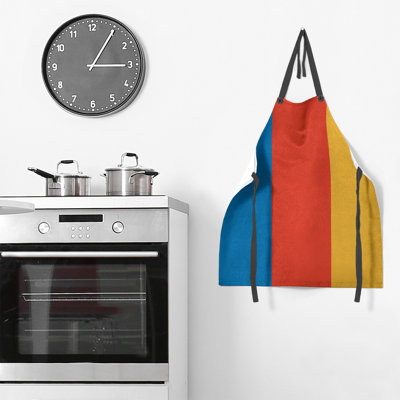 No Pattern Bib Apron