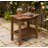 Corner Shower Stool With Non-Slip Mat, Storage Shelf And Handle-658905611