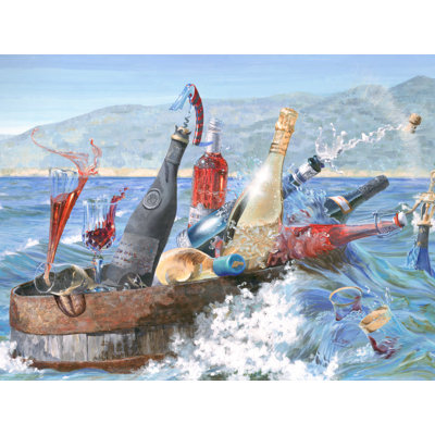 Overboard par Will Enns - Peinture