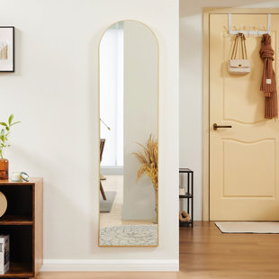 Full Length Nordic Wall Mirror Aesthetic Big Standing Shower Wall
