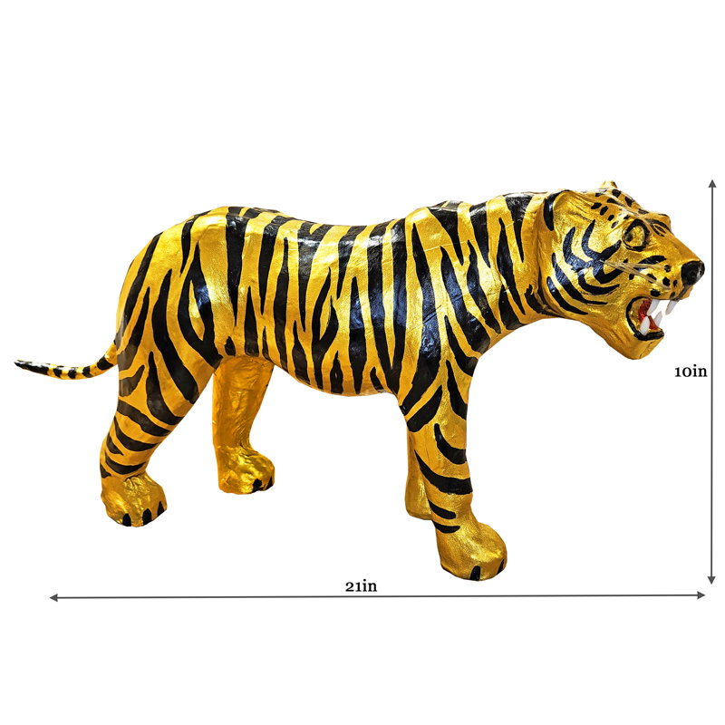 Cuir doré tigre
