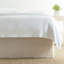 Stone Washed Linen Bed Skirt-39315081-39315083
