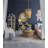 8” x 6” Clear Glass Pedestal Bowl, Vintage-Inspired Accent Vase for Mantel, Tabletop, Flowers, Fruit, or Centerpiece Display-17567841