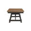 Ensemble de table de salle à manger extensible 6 pièces Cottage Style-1749358516