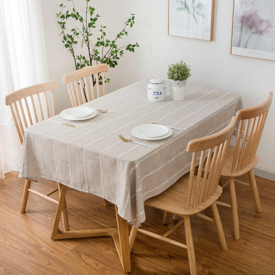 Furey High-Quality Rectangle Cotton and Polyester Tablecloth Gracie Oaks 