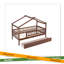 Lit simple en bois avec deux tiroirs-1579916030