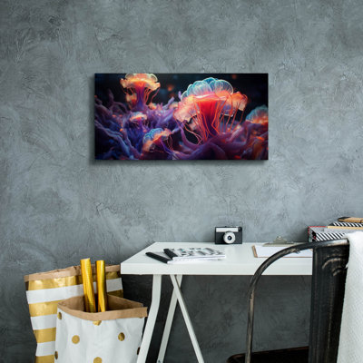 Marine Fireworks' by r3darch0n Canvas Wall Art