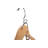 Kimbell Wood Non-Slip Hangers With Clips for Skirt/Pants