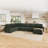 Brunella U-shaped Oversized Sleeper Sofa Storage Corduroy Sectional-114985701