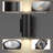 7''H Black Aluminum Dimmable LED Wall Sconces-1113858742-1113858743