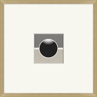 Coined Stripe 5 par Thom Filicia - Cadre photo, impression sur papier