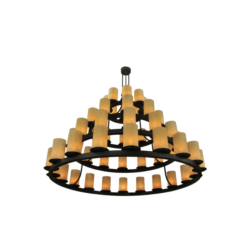 Rustic Lodge 52 - Light Chandelier