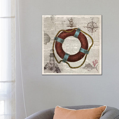 Nautical Collection IV by Drako Fontaine - Wrapped Canvas Gallery-Wrapped Canvas Giclée