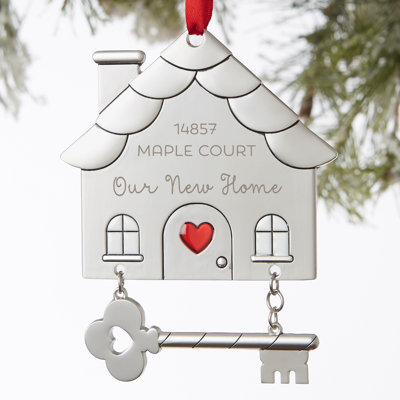 Ornement suspendu Happy New Home