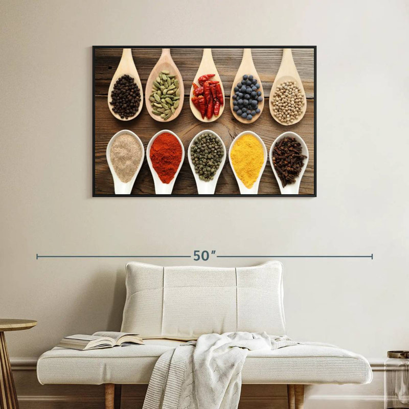 Yarlin Spices, 27" H x 40" W