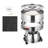 Electric Vibrating Sieve Machine with 10+60 Mesh Automatic Sifter Shaker