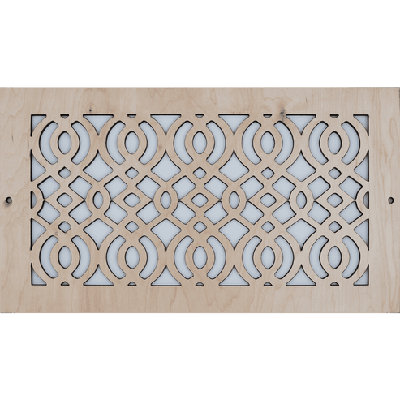 Stellar Air White Wall And Ceiling Registers -8x16 (Duct Opening) 10x18 Overall Size - Arabic