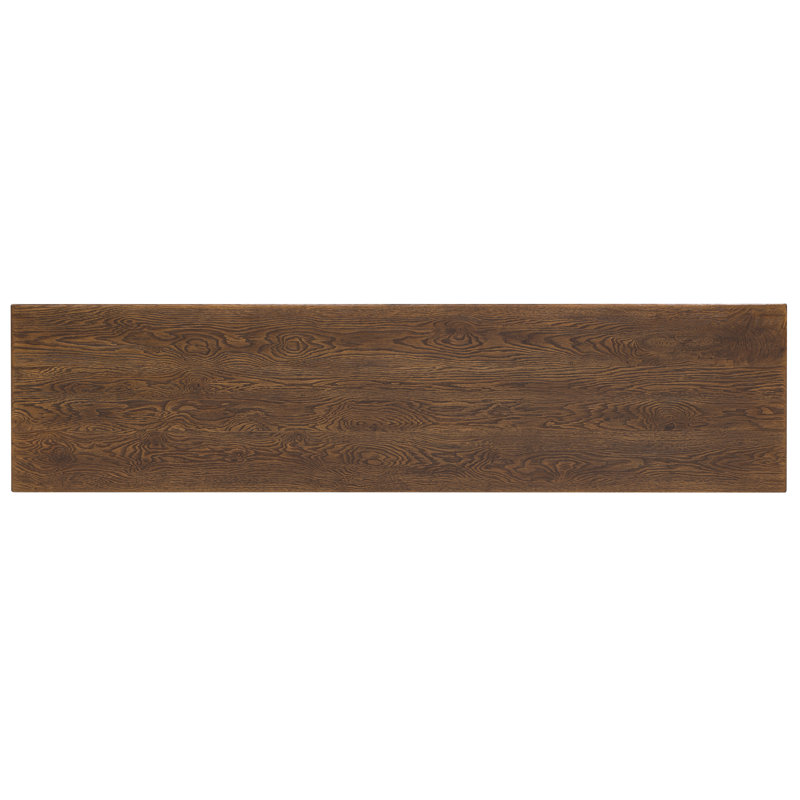 Driftwood Eight-Drawer Dresser, Worn Saddle