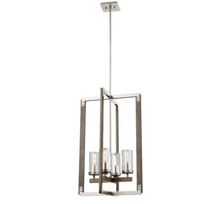 Apalachin 4 - Light Dimmable Geometric Chandelier