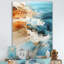Teal Waves Fight sur impression sur toile-1489344916-1489344905