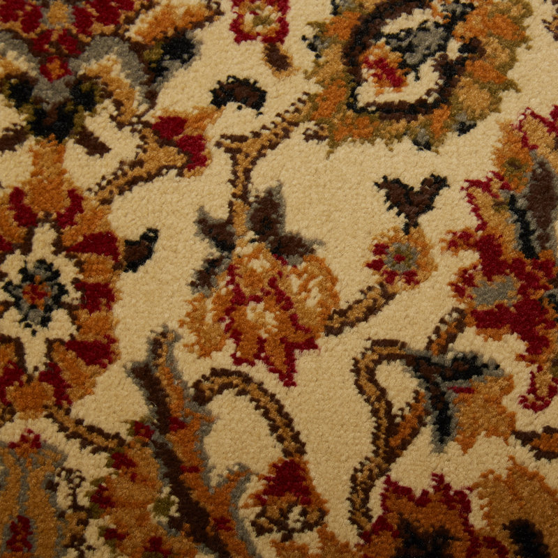 Cokeley Oriental Indoor Rug, Rectangle 3'7" x 5'2"