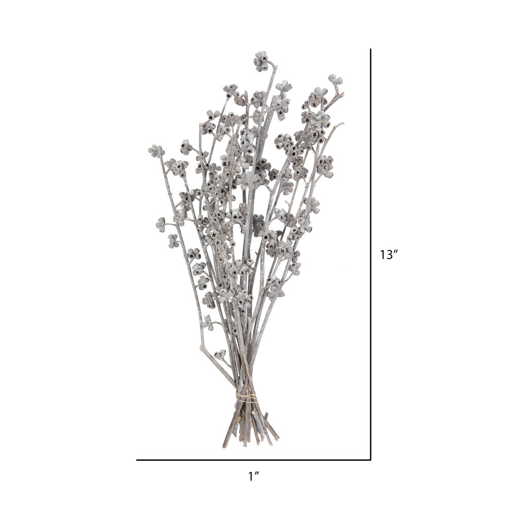 13'' Branch, White Wash