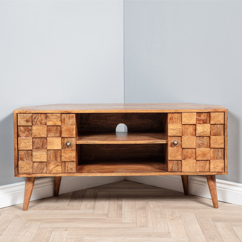 Lympsham TV Stand with Fireplace Included