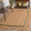 Tapis géométrique en jute tissé à la main Inaki-1148371152