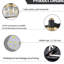 Luxueux luminaire de salle de bain sur miroir - Lampe murale en cristal et rouille moderne