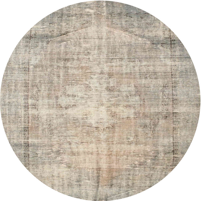 Oriental Indoor Rug, Round 8'