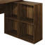 Bureau d'écriture en L Linden Classic - brun-891103996