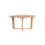 Natural Teak Outdoor Round Teak Dining Table