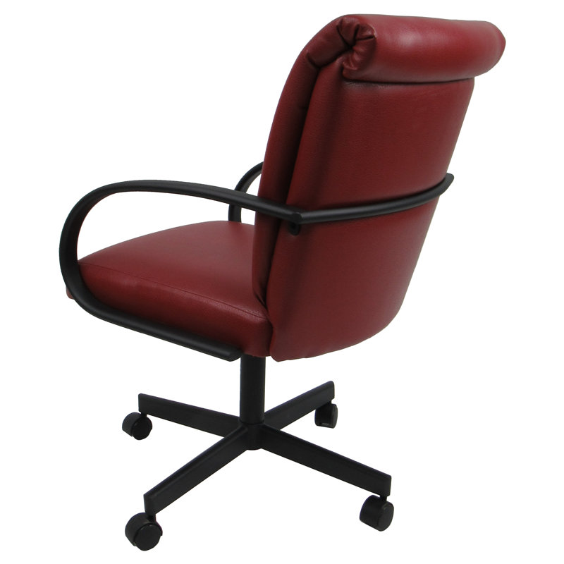 Chaise de salle à manger Jashia en rouge casino