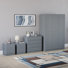 Tayce 4 Piece Bedroom Set (2 Drawer Bedside Chest X2, 4 Drawer Chest, 3 Door Wardrobe)