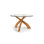 Entwine Round Glass Top Table
