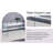 The Top Of The Coffee Table Is Made Of MDF And White Stickers, And The Sides Are Clear Tempered Glass. The Design Is Simple And Elegant, And The Structure Is Strong.